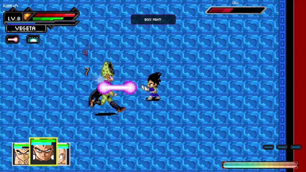 DBZ Legacy of Goku Fangame   Full Run WIP
