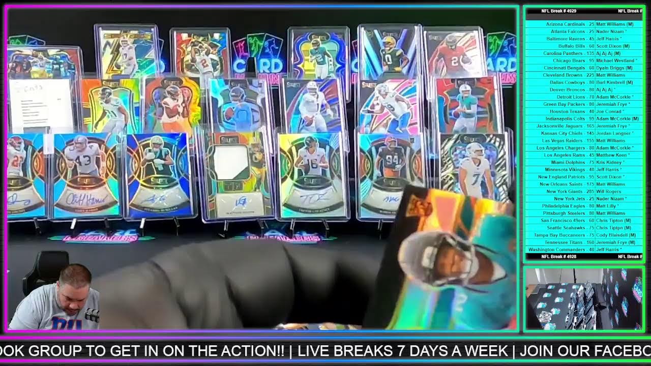 NFL BREAK # 4929