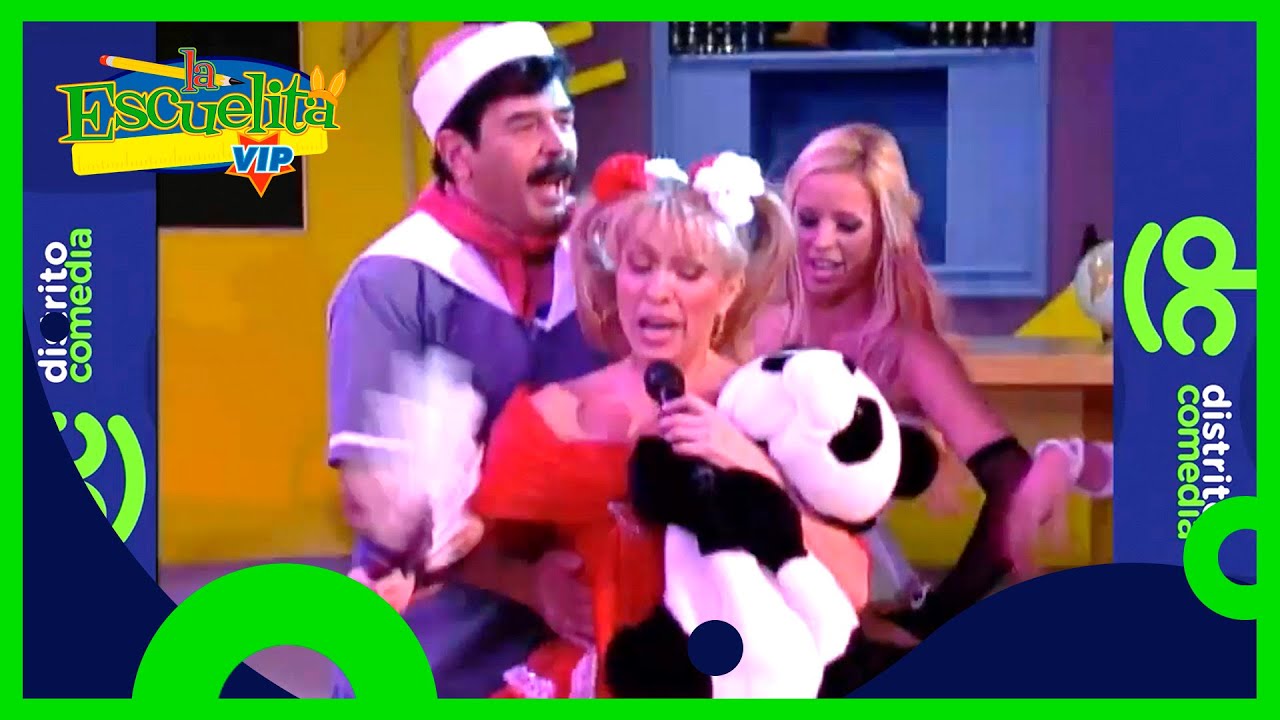 Yuri alegra el salón y pone a bailar a los alumnos 'La Bamba' | La Escuelita VIP | Distrito Comedia