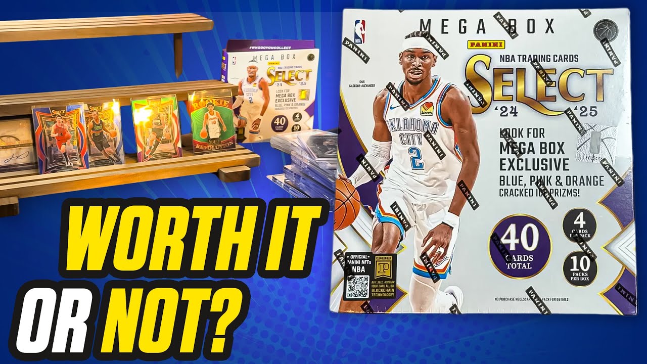 Открытие Mega Box Panini Select Basketball 2024-25 — важные моменты и параллели?