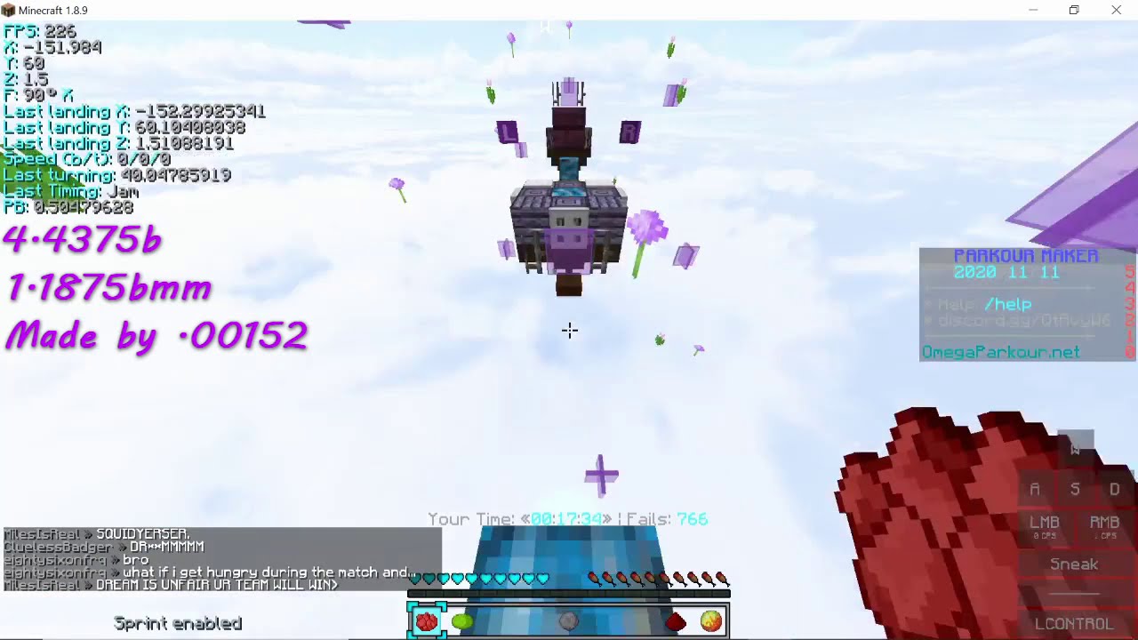 10 Jumps to 45 Strafe Progression
