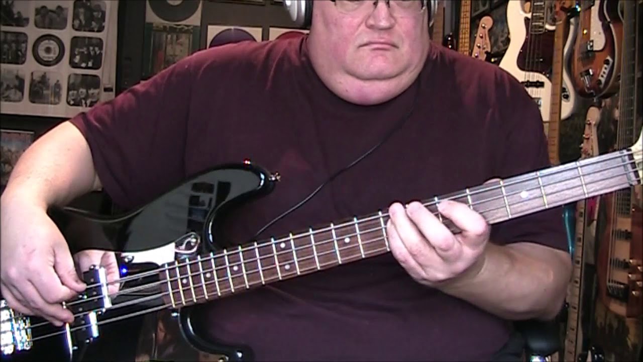 America Lonely People Bass Cover with Notes & Tab