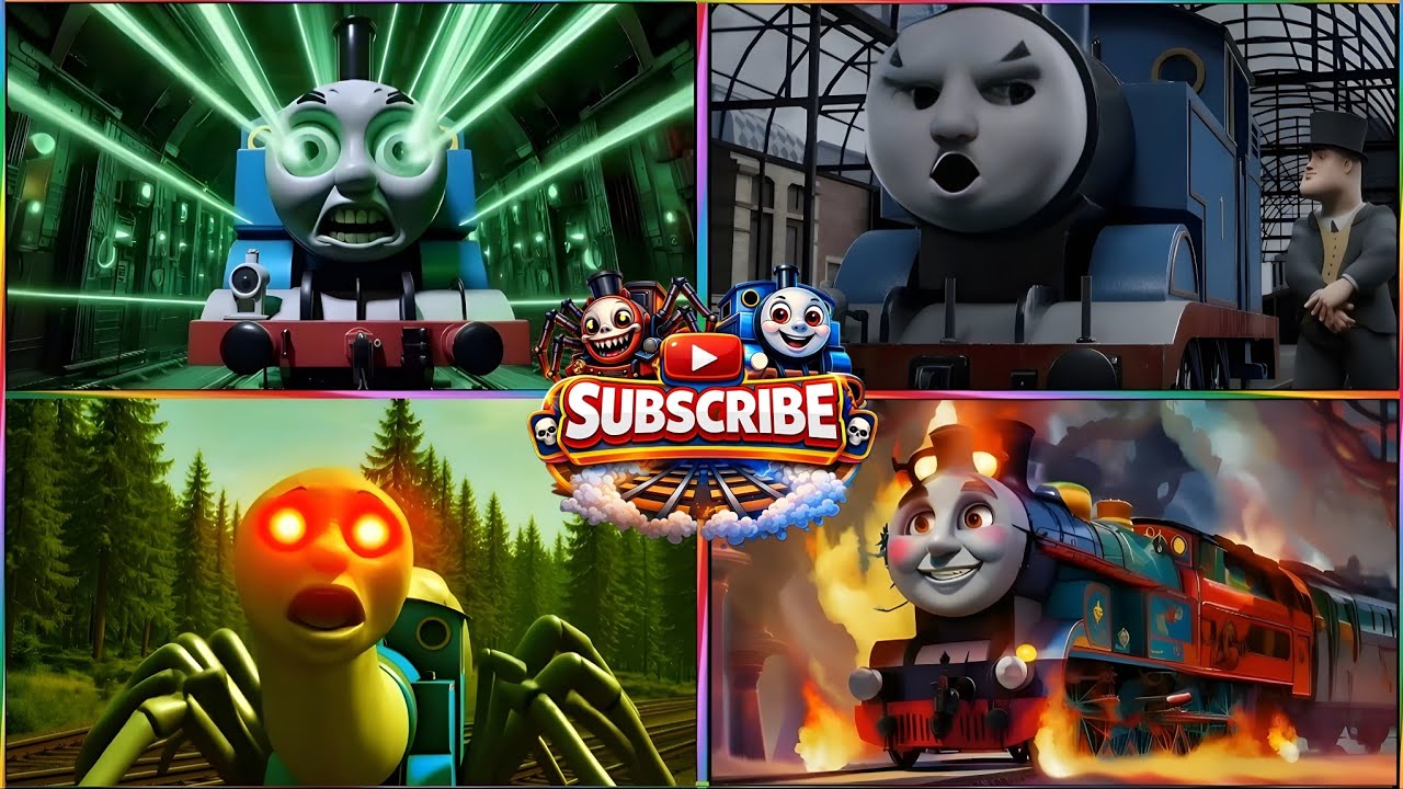 Cursed Thomas EXE 🆚 Cho Cho Charles 🚂🆚 TRAIN THOMAS EATER✅ Coffin Dance Battle tiles hop 🗯🎶