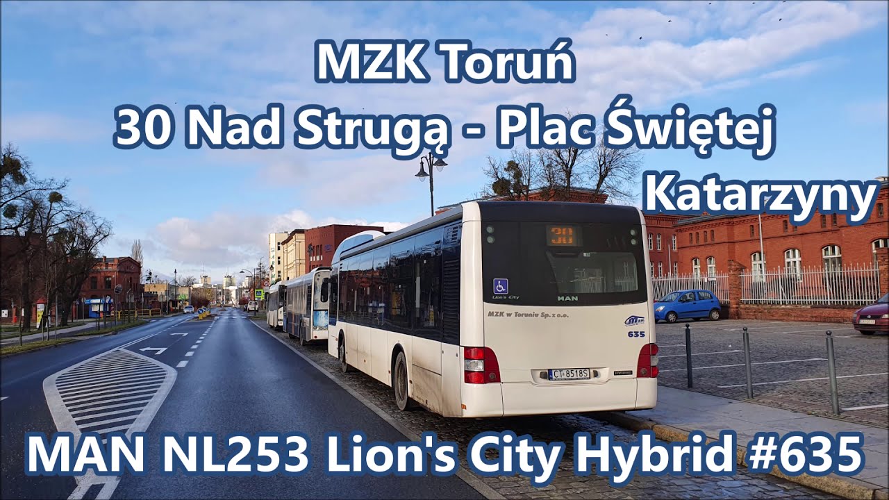 MZK Toruń - linia 30, MAN NL253 Lion's City Hybrid #635