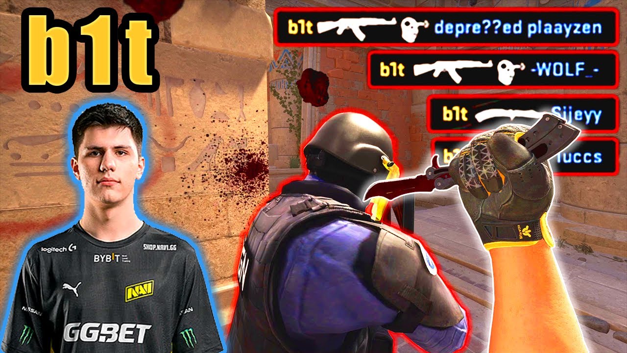 b1t FACEIT Anubis POV Highlights // QUADRO & 6 TRIPLES ~ 37 Kills