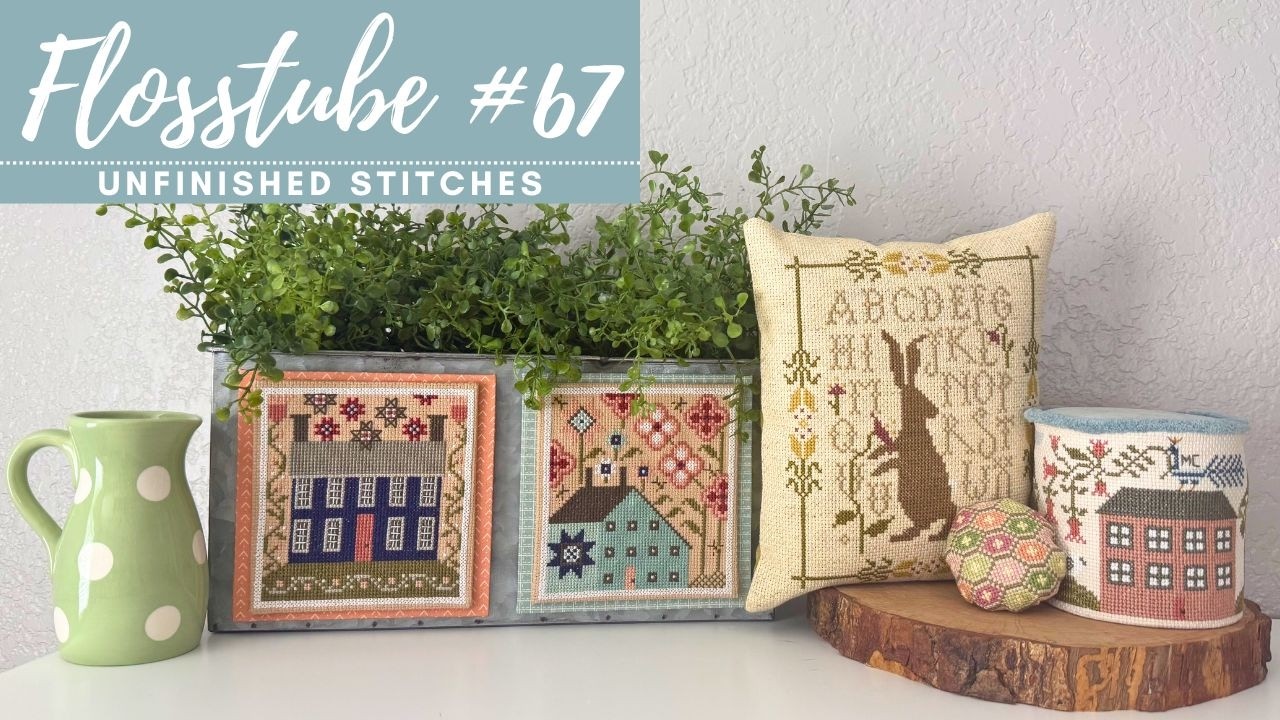Flosstube #67: Nashville Needlework Market Haul & a Visit to our Local Cross Stitch Shop!