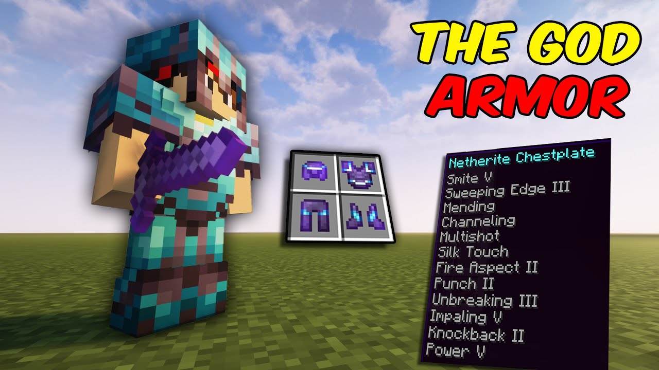 How to Make Best Armor | OP Armor in Minecraft
