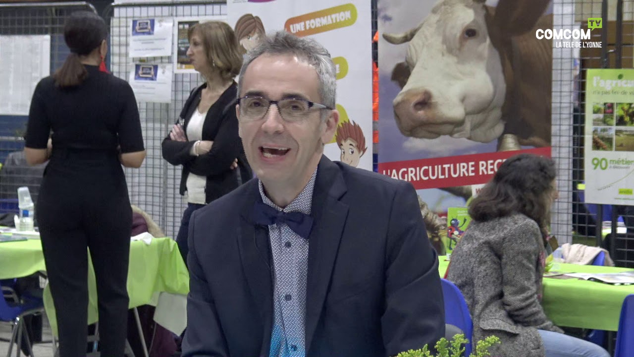 Ouverture du carrefour de l'emploi avec Emmanuel Crouzet Directeur du LEPS Emission 1