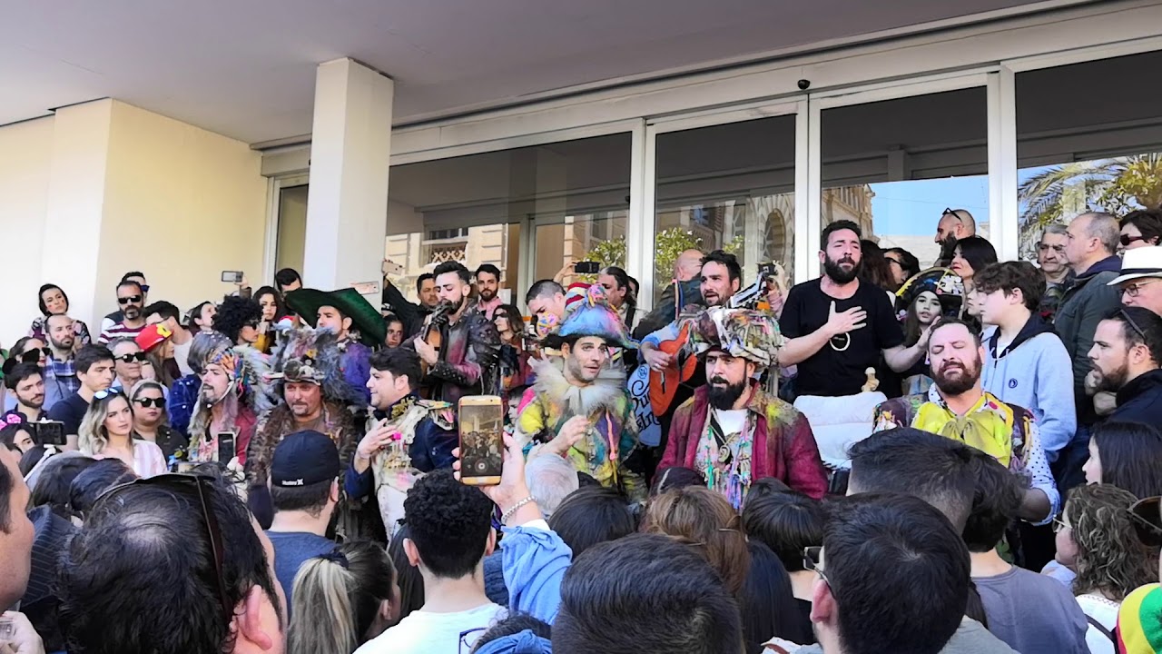 Los Carnivales Final Popurri en Plaza Fragela Lunes de Carnaval 2019