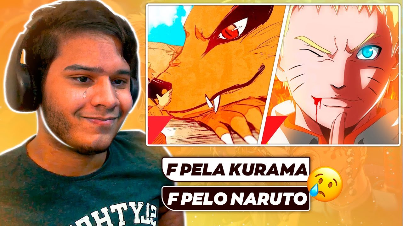 NÃO OTAKU REACT Rap do Naruto Uzumaki  - A MORTE DO HOKAGE e Rap da Kurama - MEU LEGADO  - @Meckys