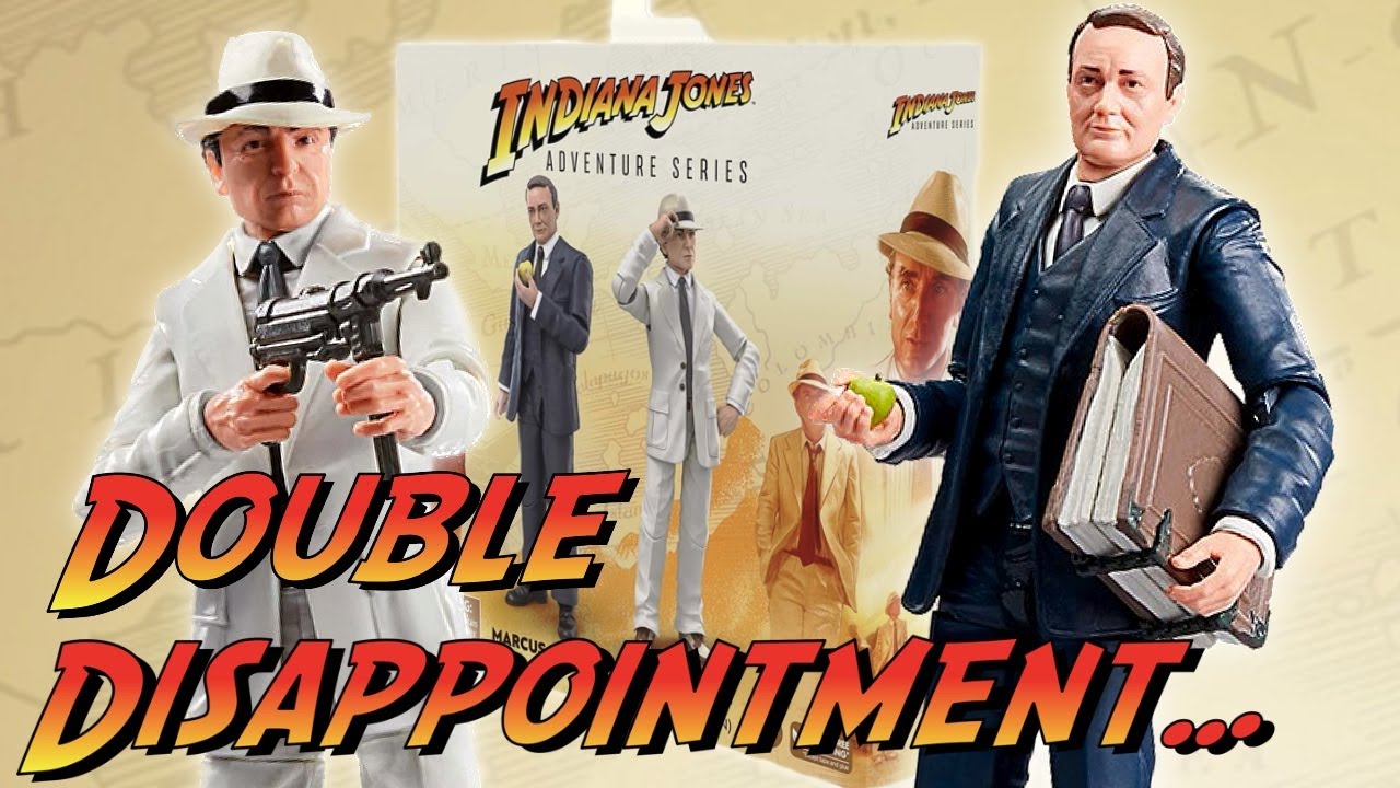 René Belloq & Marcus Brody Adventure Series Double-Pack Figure Review