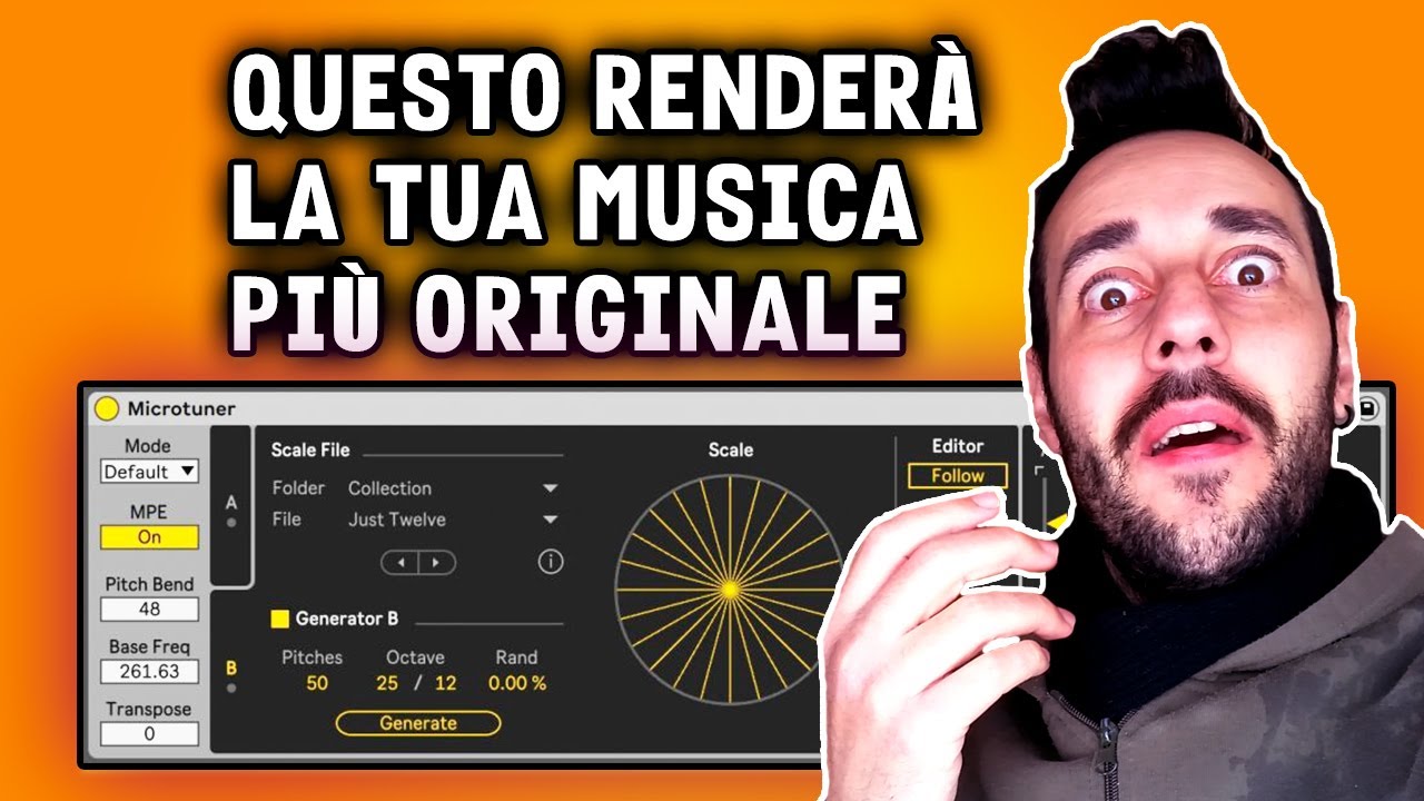 Musica Microtonale su Ableton? Sì, con il Nuovo Dispositivo Microtuner