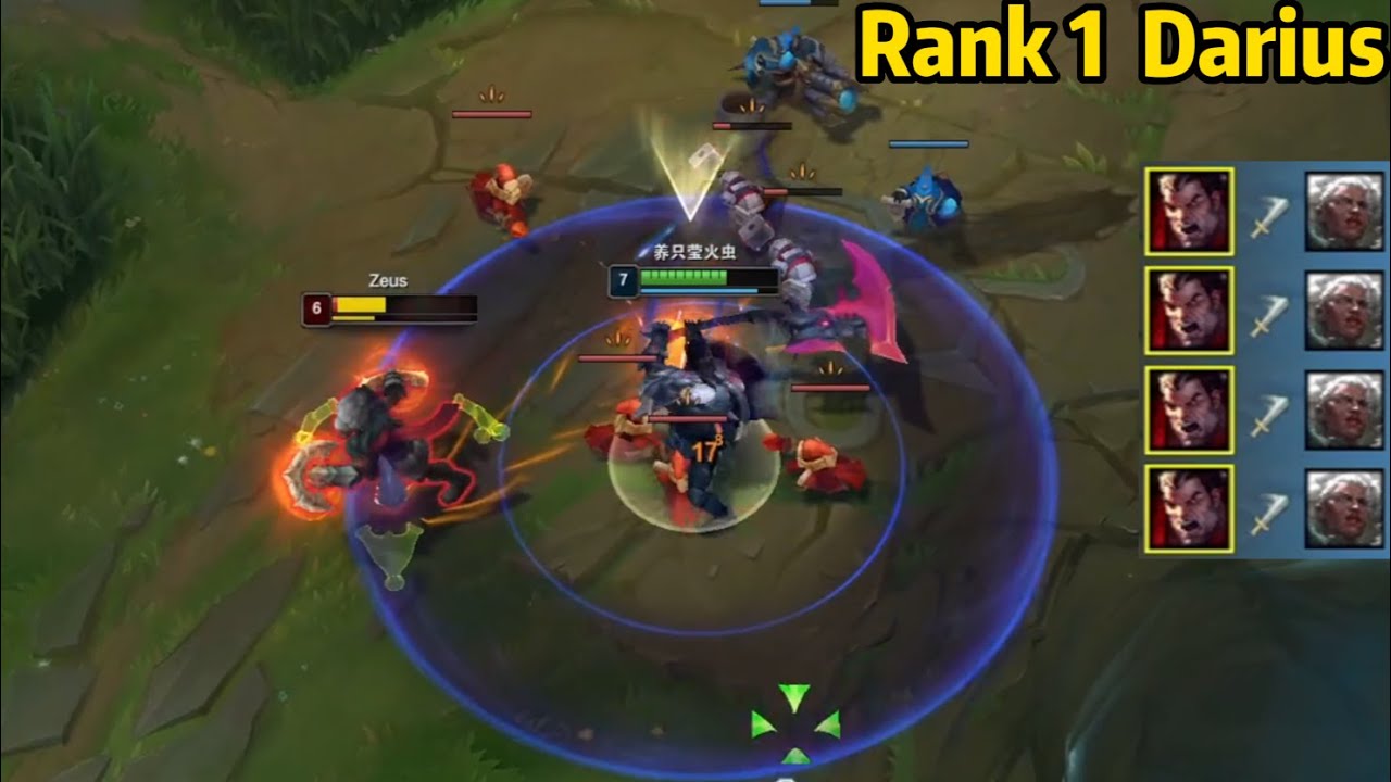 Rank 1 Darius: NOBODY Can Stop This Darius in Toplane!