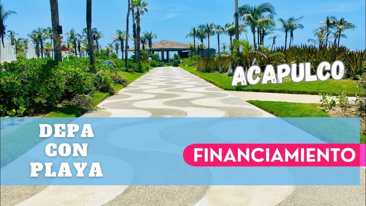 Lujo Frente al Mar 🌊 Departamento con Albercas, Spa, Gym y Canchas en Zona Diamante