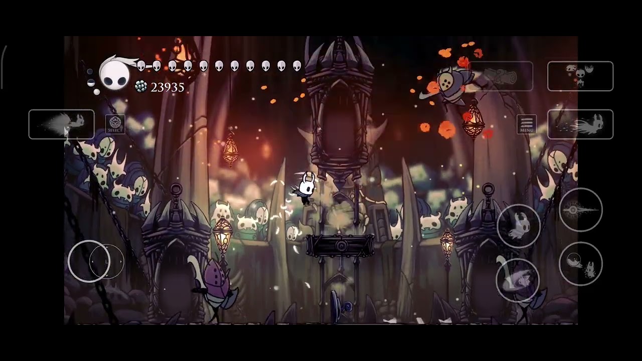 Coliseo de hollow knight las tres pruebas sin sentarme en el banco 