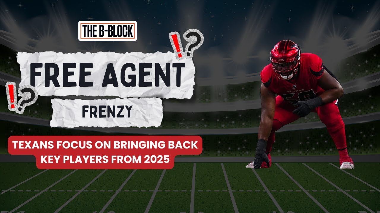 NFL Free Agent Frenzy: Tyler Linderbaum Gets Paid & Texans Bring Back Ed Ingram