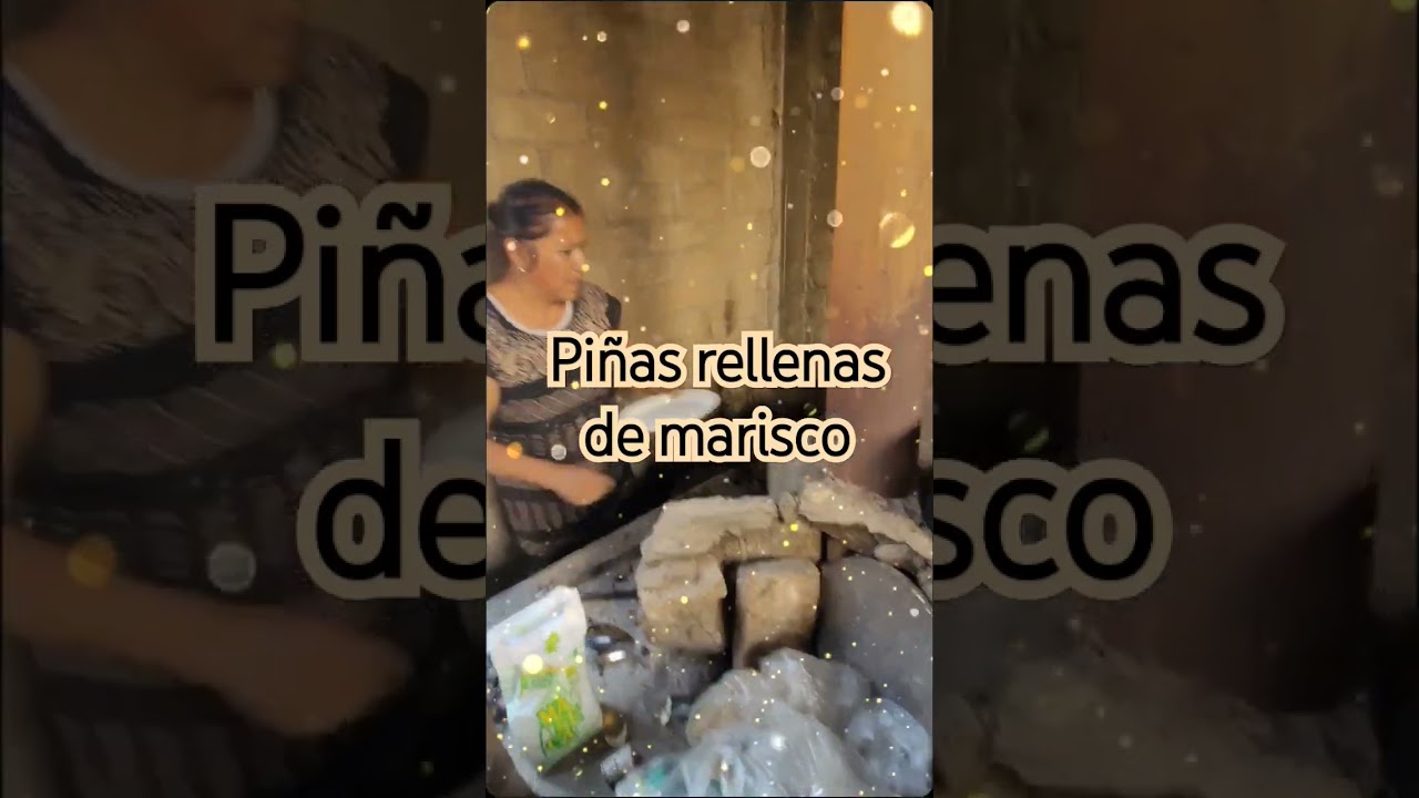 pi&ntilde;as rellenas de marisco