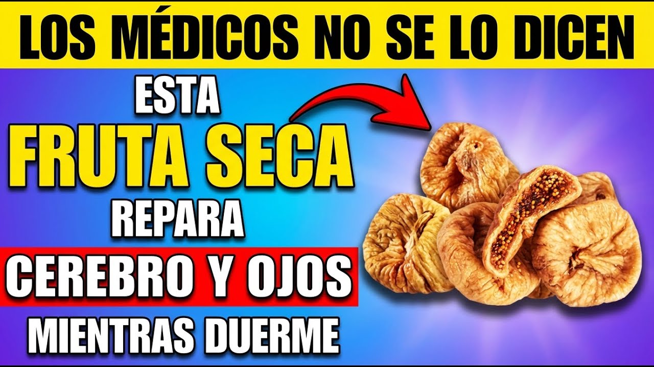 Personas mayores: 4 FRUTAS SECAS que apoyan el CEREBRO y la VISIÓN POR LA NOCHE