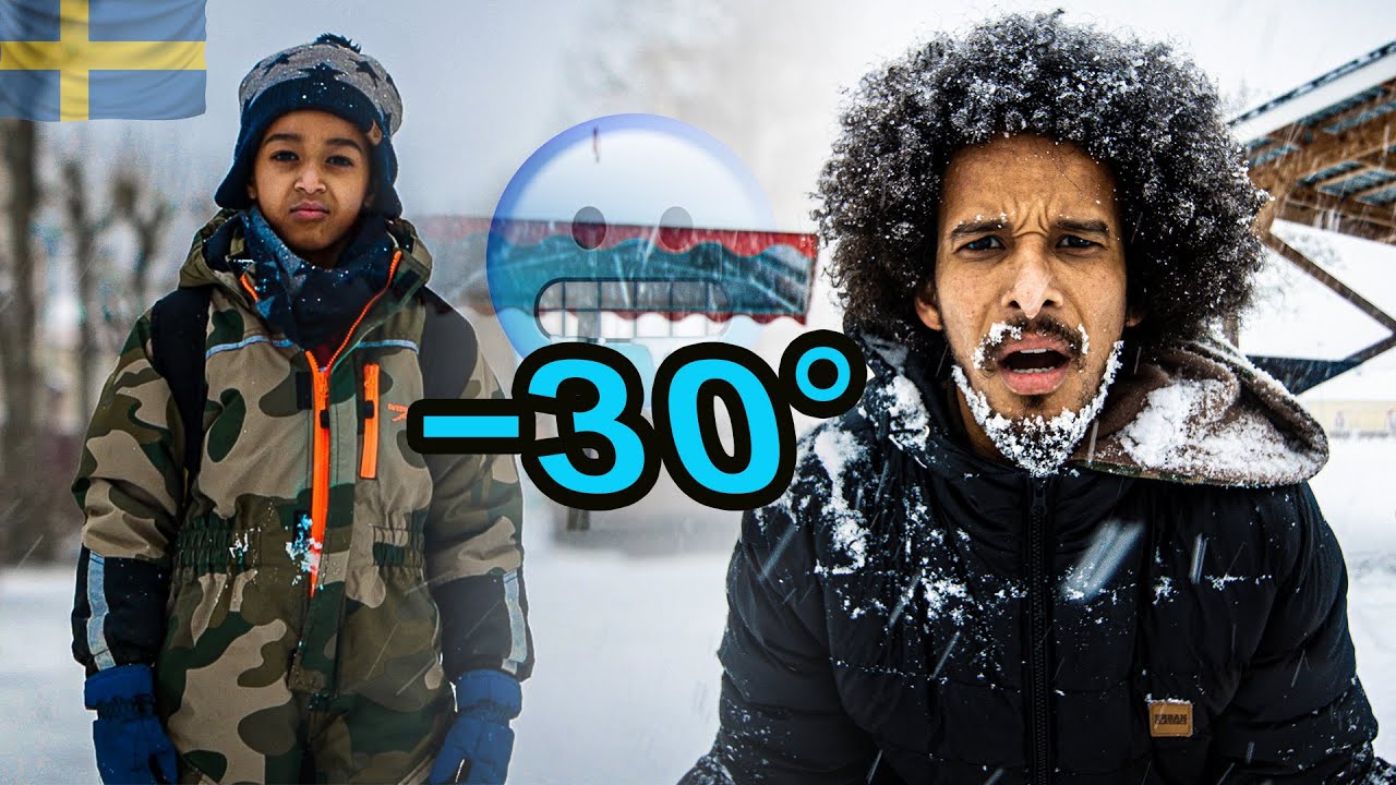 كيف يعيش الناس في أسوأ الظروف الجوية في السويد 🇸🇪! Polar nights Sweden