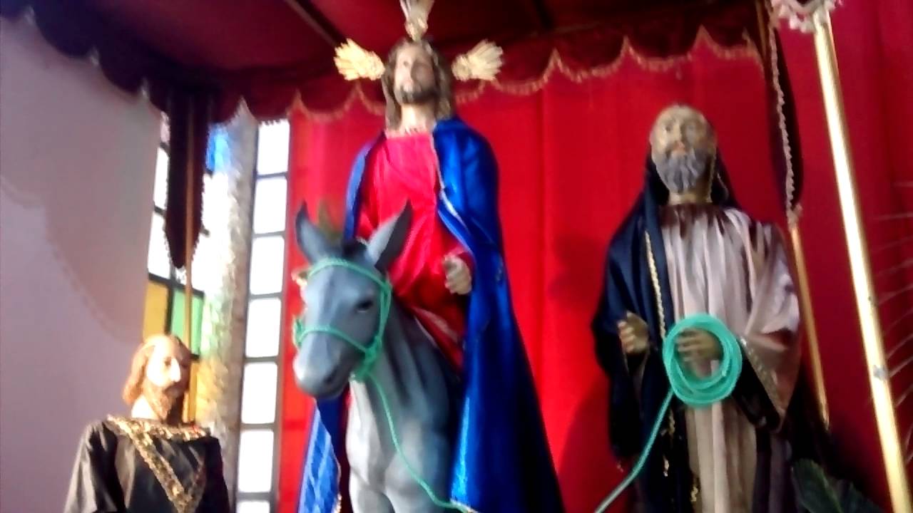 Domingo de Ramos parroquia Santa Bernardita itagüi