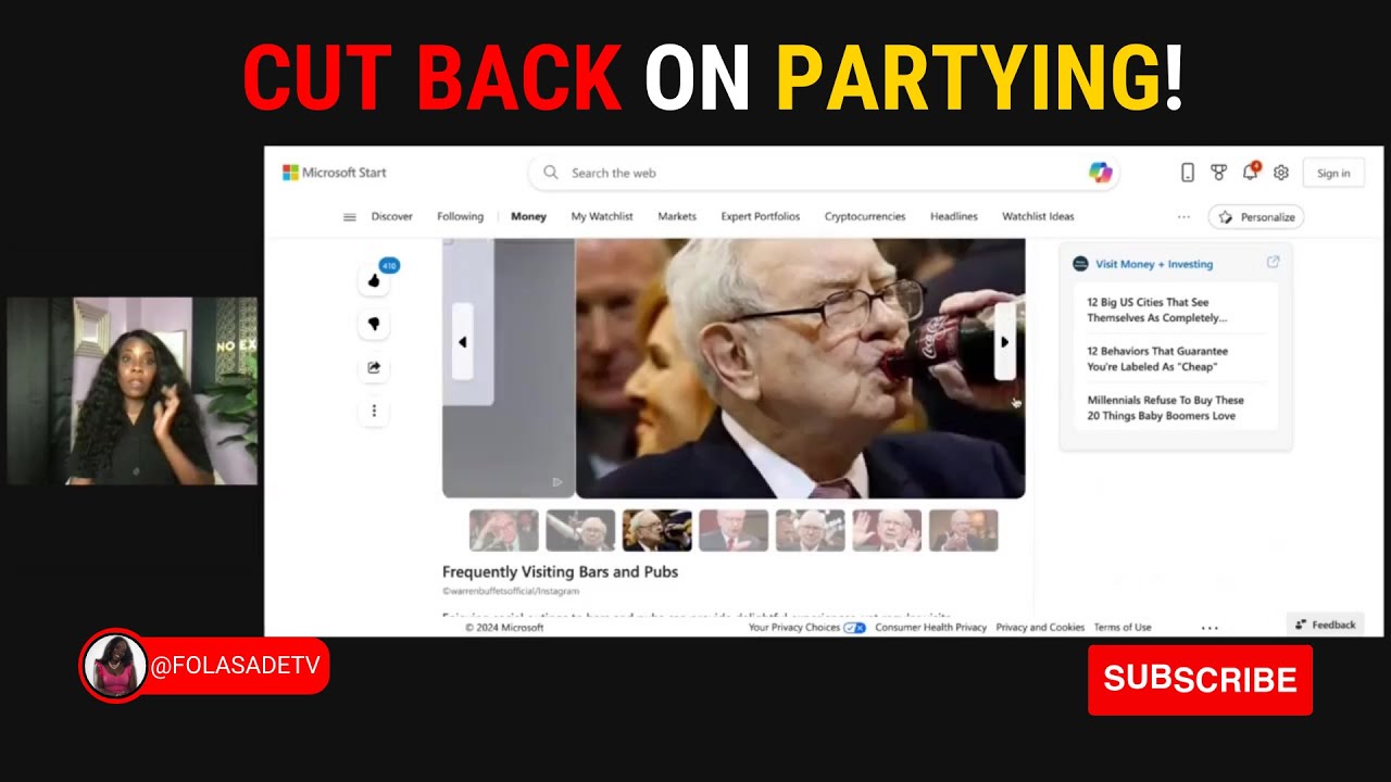 Cut Back on Partying! #BusinessHacks #FinancialLiteracy #Partying