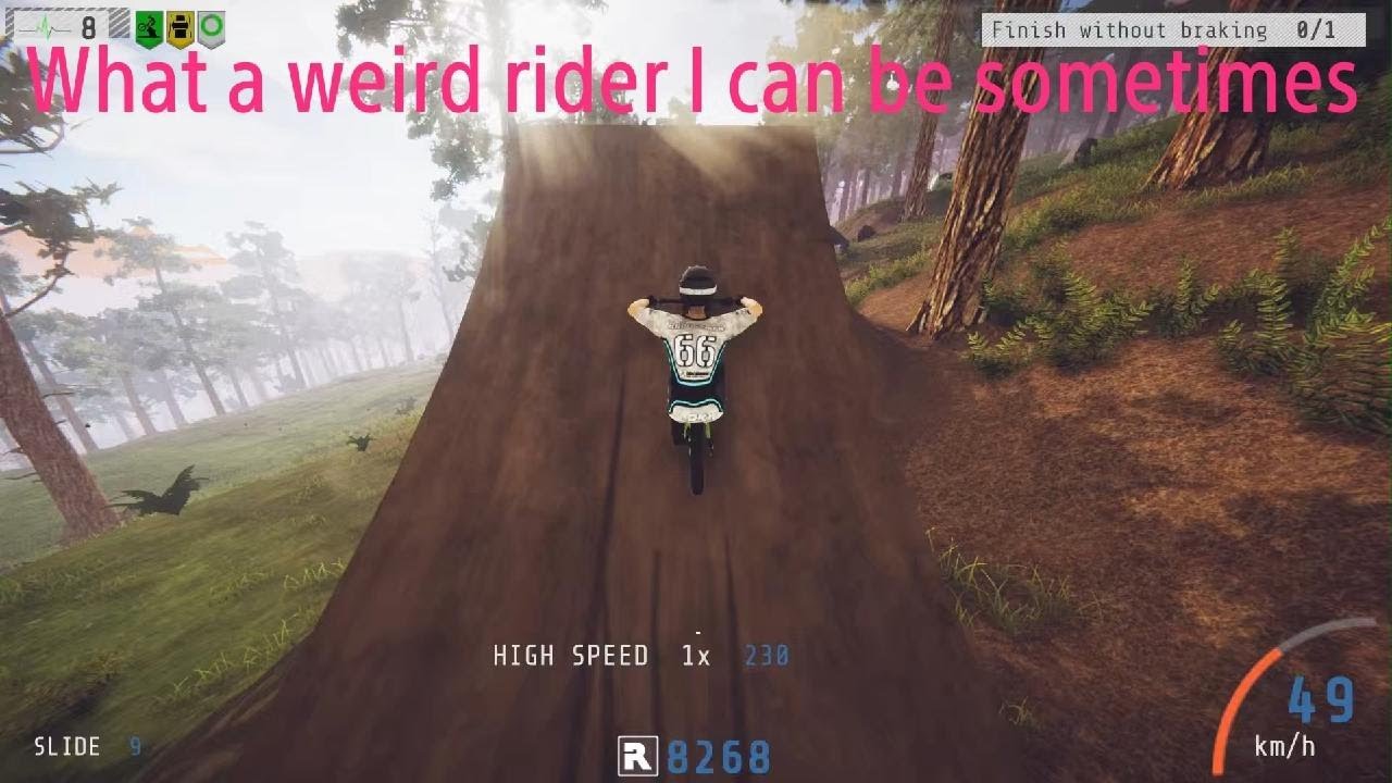 A typical Australian way of riding (Descenders) 😝🎤