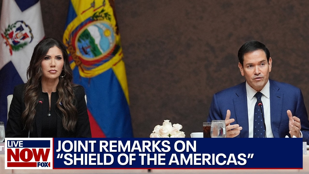 Rubio, Noem remarks at 