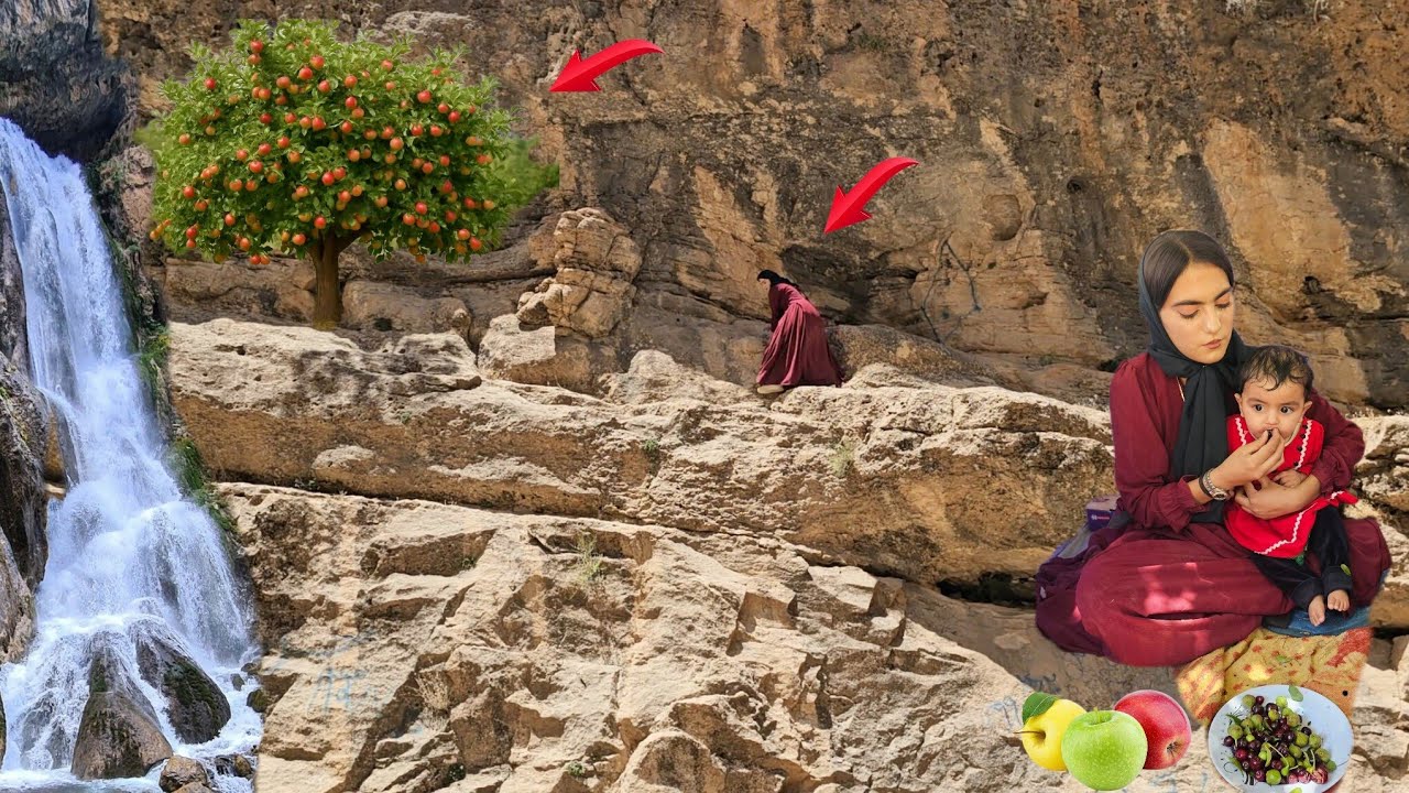 Горы и разноцветные фрукты: история Самане..🍎🍎🏞️🛖🗻🏕️