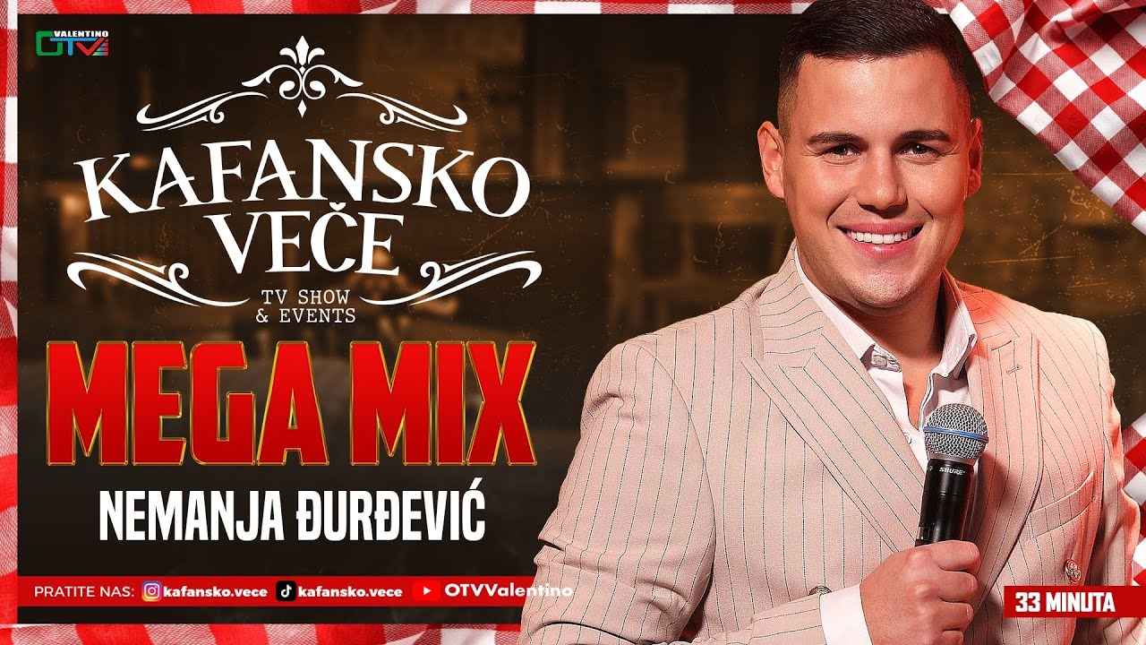 NEMANJA DJURDJEVIC - KAFANSKI MEGA MIX 33MIN | UZIVO | ORK. PRINCEVI I SRETKO TOPALOVIC | 2025 | KV