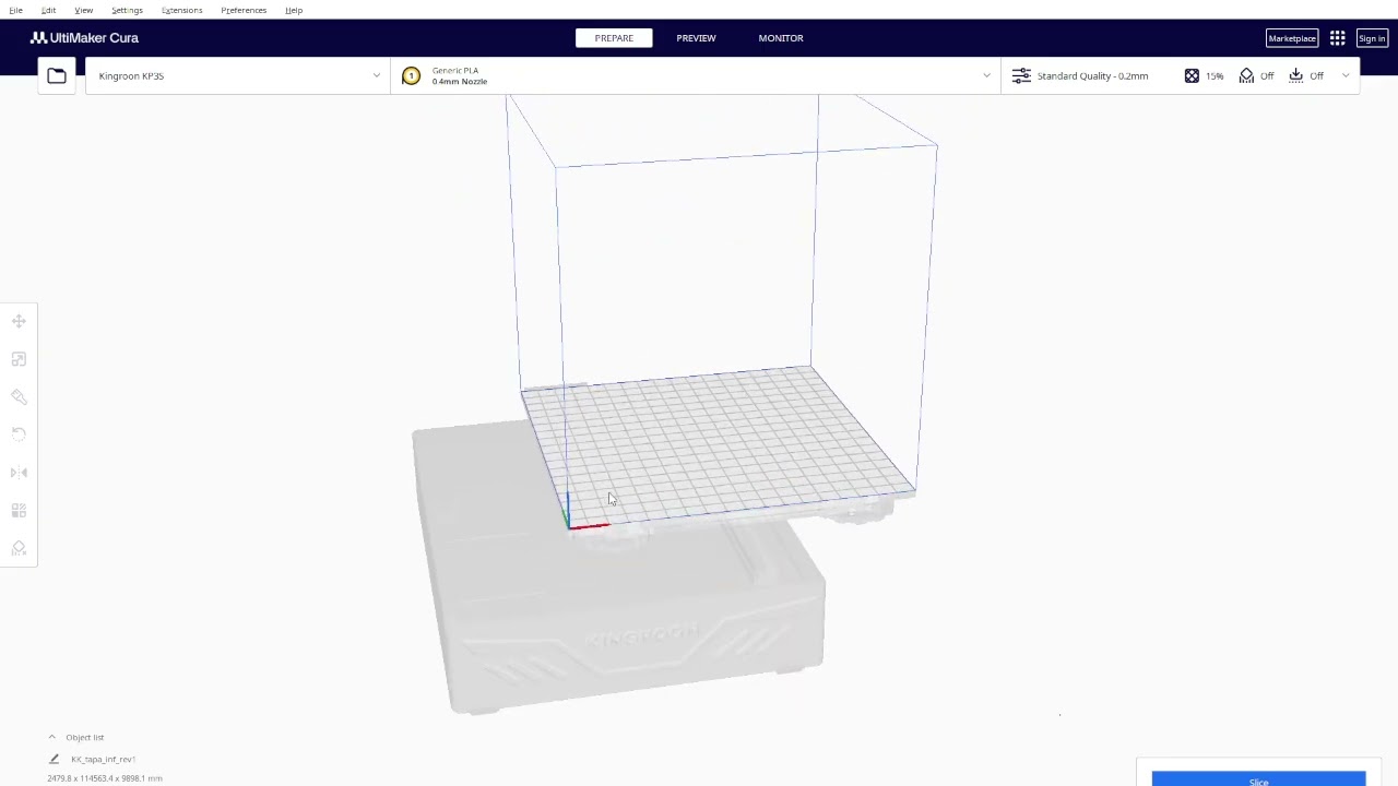 Exportar desde Sketchup Online  e imprimir con Cura Ultimaker