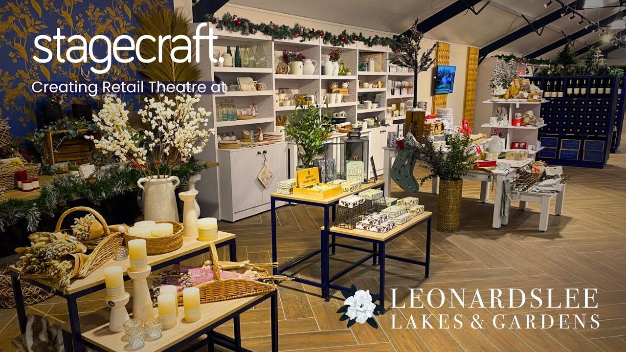 Creating Retail Theatre at Leonardslee Gardens by Stagecraft Display Ltd