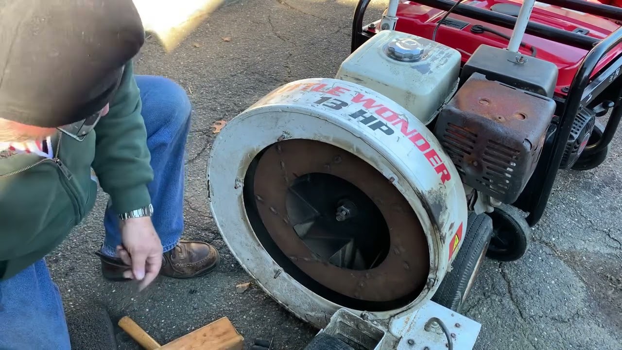 Little Wonder 13HP High Output Blower making an Awful Noise!!