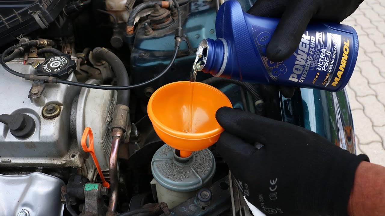 Honda Civic - Power Steering Fluid Change