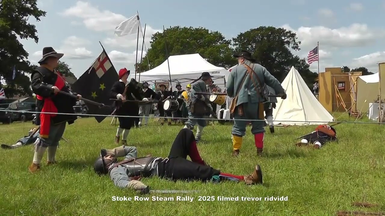 Stoke Row Steam Rally  2025 Earl Rivers Regiment 2