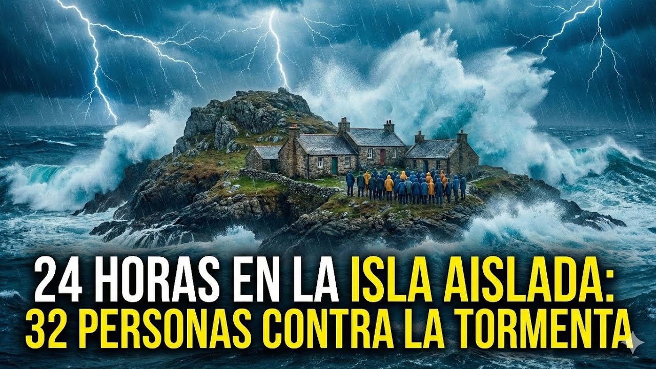 El lugar que el mundo olvidó: Cómo sería pasar 24 horas bajo la peor tormenta del año en esta isla.