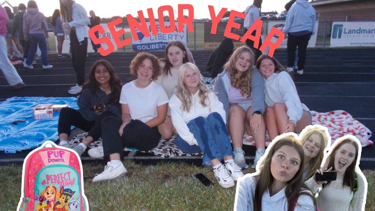 Senior szn has begun!!! First day vlog :)