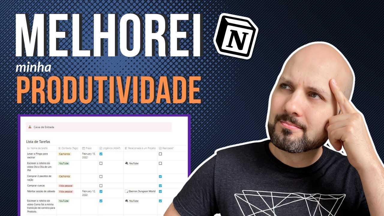 Como você pode MELHORAR também! NOTION com Get Things Done