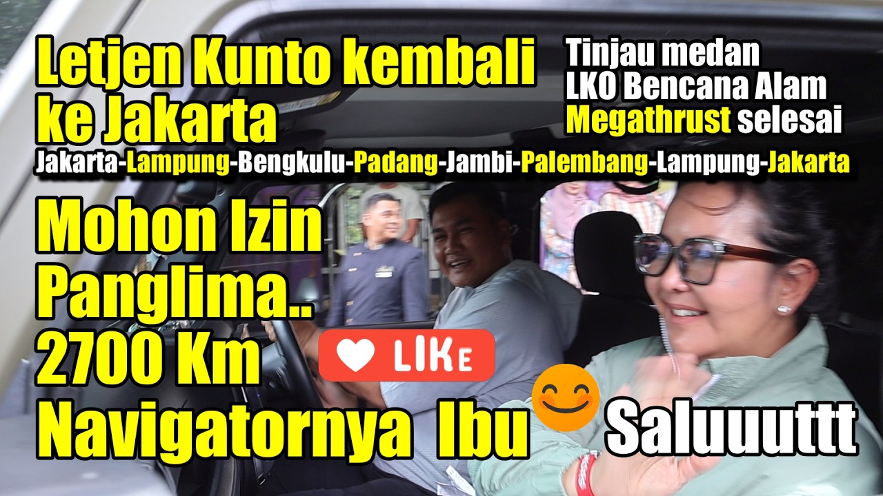LETJEN KUNTO KEMBALI KE JAKARTA 