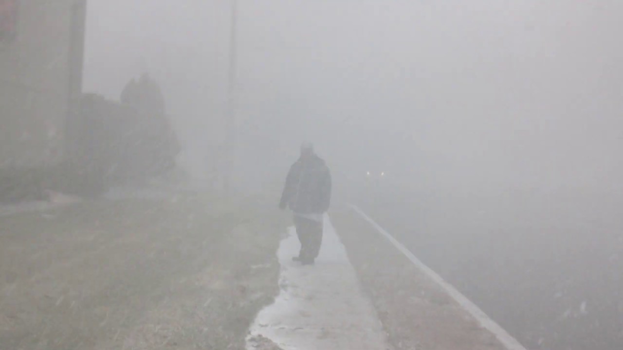 Snow Squall in Hazlet New Jersey