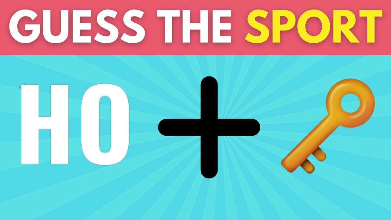 Sports Emoji Challenge 🏆 | Can You Get 100%?