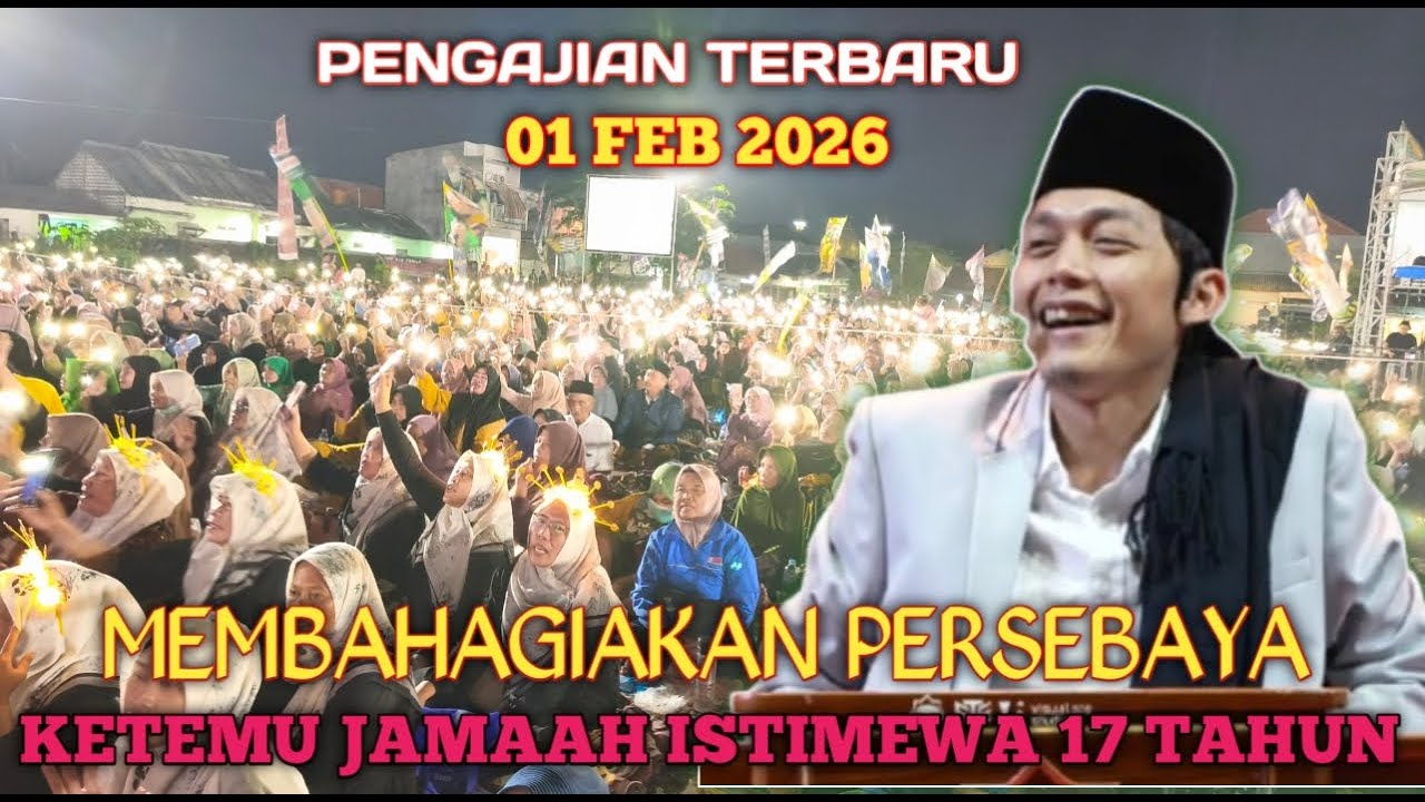#LIVE GUS IQDAM 01 FEBRUARI 2026 DI BENOWO SUROBOYO