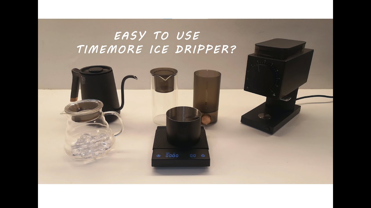 Timemore ice dripper easy way to make a cold drip coffee?