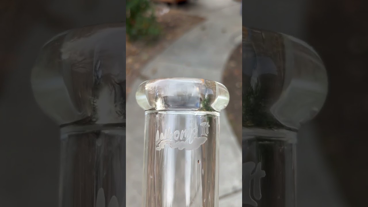 Whomp it! Glass sucks! Don&rsquo;t buy Whomp it!