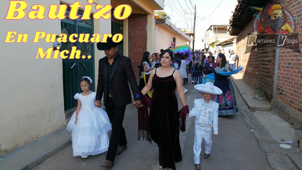 Tradicional Bautizo en Puacuaro Mich...