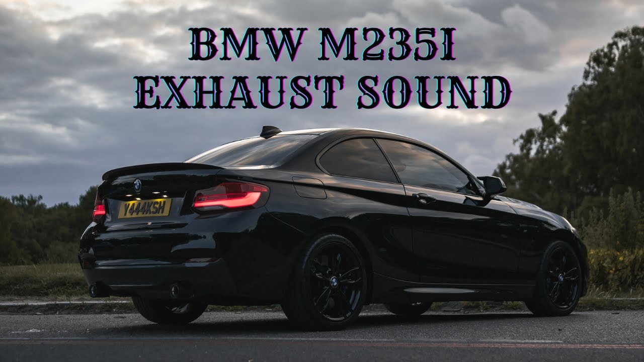 BMW M235i PCW Exhaust Sound | Resonator delete + muffler mod | Before & After Cold Start and Revs