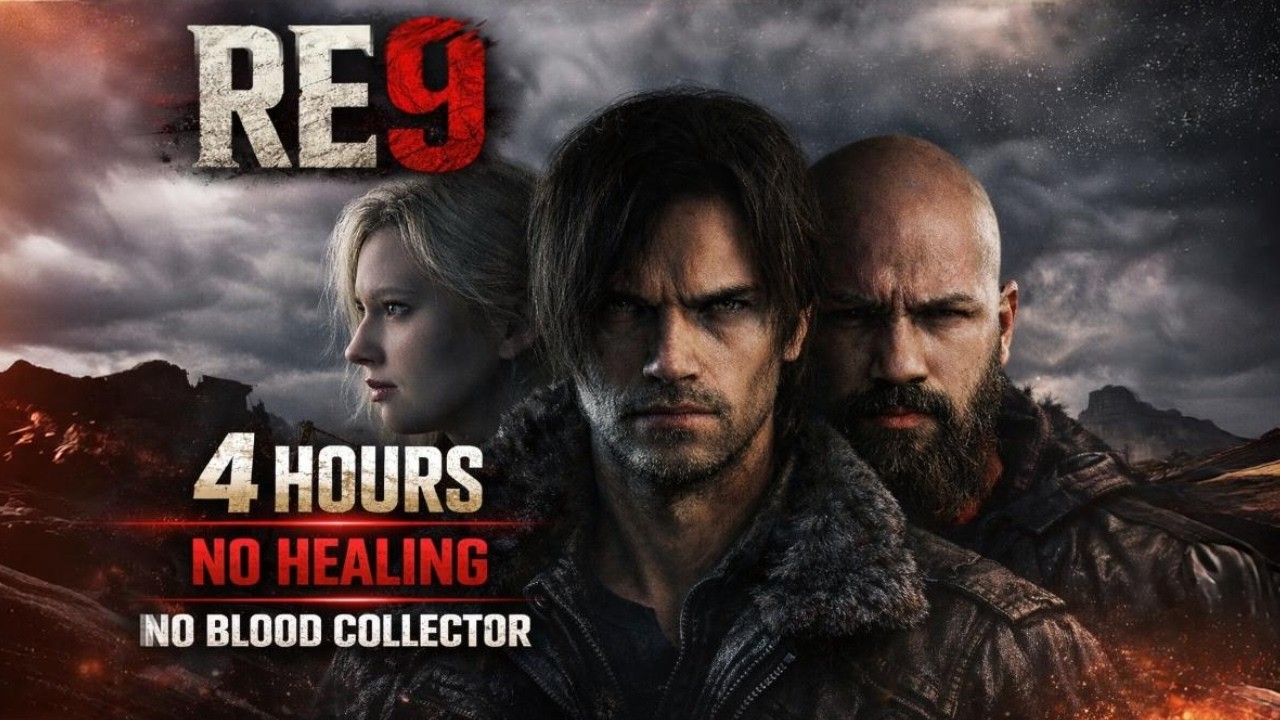 Resident Evil 9 in 4 Hours… No Healing, No Blood Collector