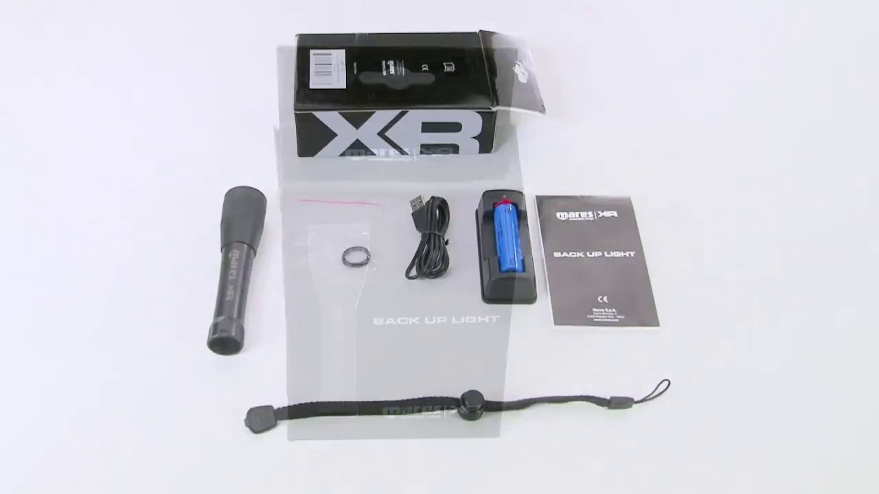 Mares XR - How to set up the Back-up Light