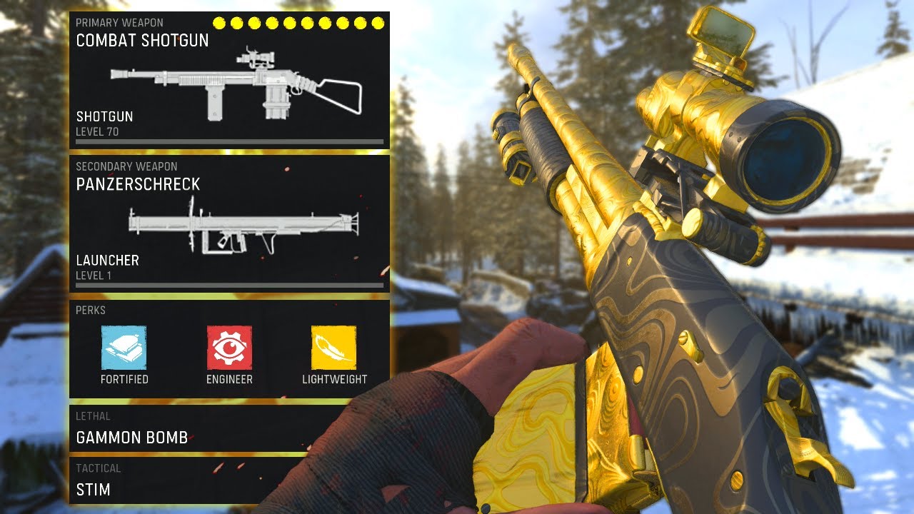 Road to Gold: Combat Shotgun (COD Vanguard Gold)