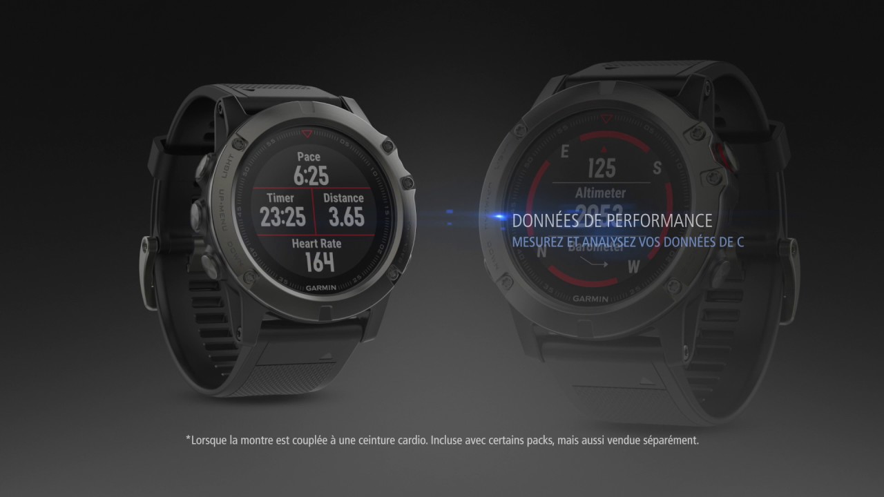 Garmin fēnix® 5X - Présentation