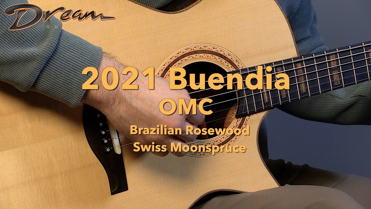 Dream Guitars - 2021 Buendia OMC, бразильский палисандр/швейцарская лунная ель #guitardemo #guita...